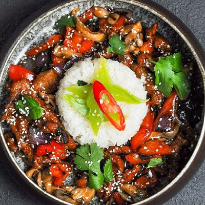 Куриное филе с ананасом в Pro Azia по цене 650 ₽