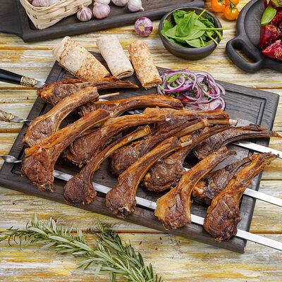 Набор шашлыков из каре баранины в Геленджик по цене 4550 ₽