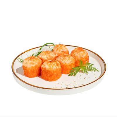 Ролл запеченный с креветкой в Делюсь добром по цене 750 ₽