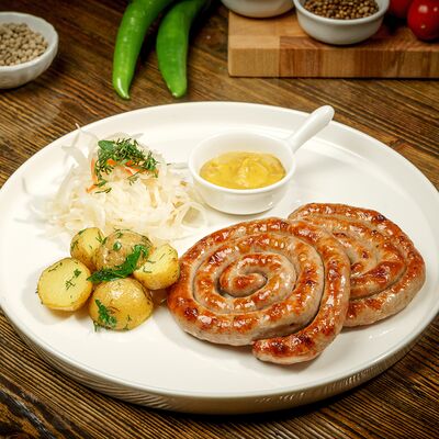 Колбаски баварские в Пловная по цене 550 ₽