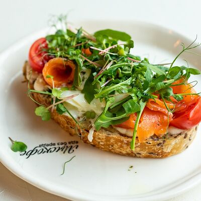 Пашот с лососем в Мыскофе по цене 590 ₽