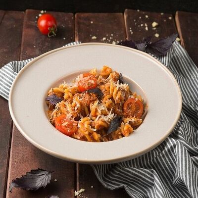 Паста болоньезе в Баклажан в ТЦ 