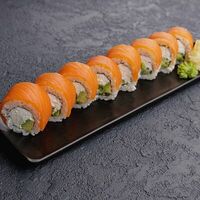 Ролл Филадельфия в Mukbang