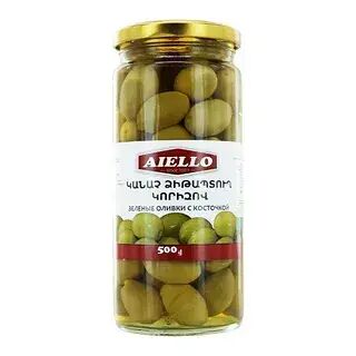 Оливки с косточкой Aiello в Шашлык-Машлык по цене 580 ₽