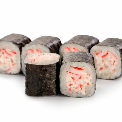 Мини-ролл с крабом в Miyaki Sushi по цене 229 ₽