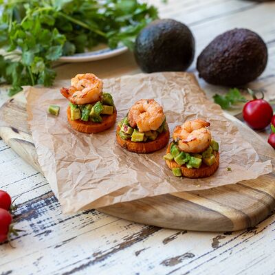 Шримпс батат в Бабагануш по цене 560 ₽