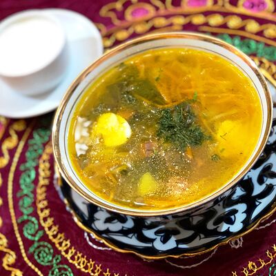 Щи зеленые с телятиной в Навруз по цене 359 ₽