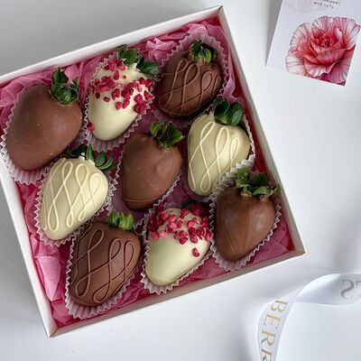 Набор из клубники в шоколаде - Мама в Berry sweets по цене 2410 ₽