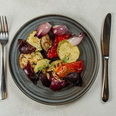 Запеченные овощи в Balance cafe по цене 483 ₽