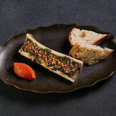 Костный мозг с томатным джемом в Smoky People по цене 1100 ₽