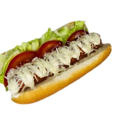 Хот-дог Цезарь в Добрая кухня по цене 369 ₽