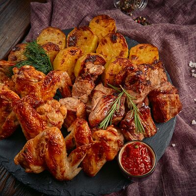 Набор шашлыков №4 в Шашлычный двор по цене 2424