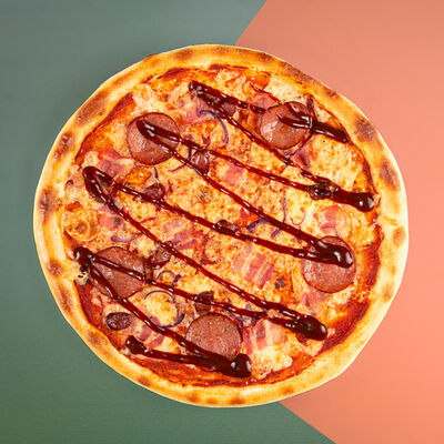 Пицца Барбекю в Зебры по цене 700 ₽