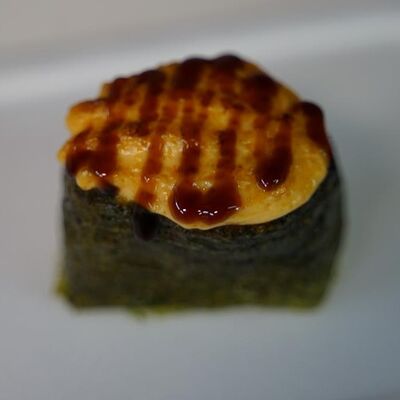 Гункан запеченный с угрем в Rolloff по цене 168 ₽