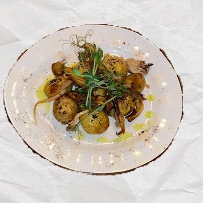 Запеченный картофель с грибами в Коломан по цене 250 ₽