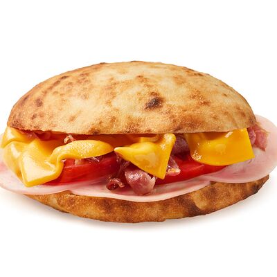 Хрустящая мини-пита с ветчиной и беконом в Гриль-бар 2020 по цене 329 ₽