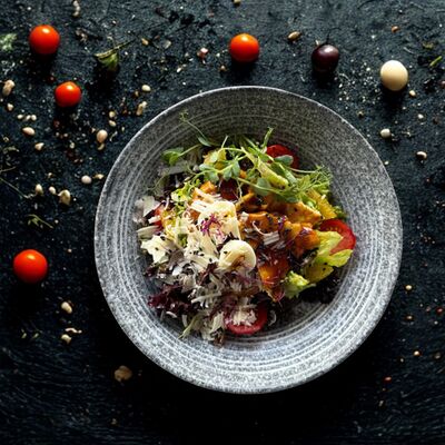 С цыпленком и апельсином в Траттория Ла Вилла по цене 649 ₽