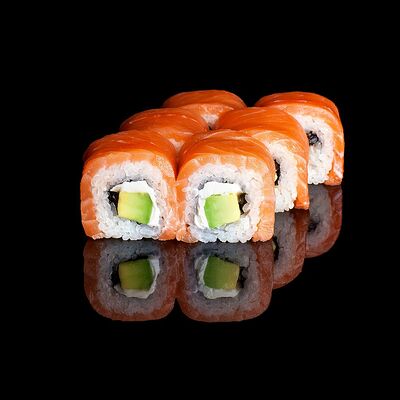 Ролл Филадельфия Якудза в Nishiki по цене 1000 ₽