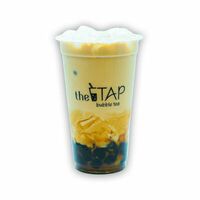 Молочный чай с манго и карамельной тапиокой в The TAP Bubble Tea