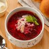 Мамин борщ с курочкой и сметанкой в Папаша беппе по цене 355