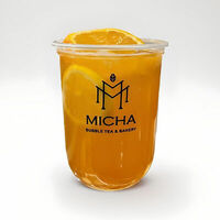 Персик и маракуйя без тапиоки в Micha Bubble Tea & Bakery