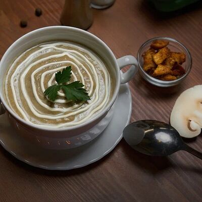 Крем-суп грибной в The Кухня по цене 300 ₽