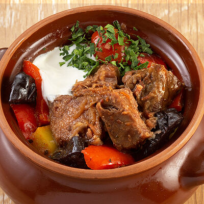 Бизнес-ланч Жаркое в горшочке в Колбасофф по цене 370