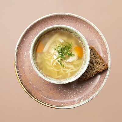 Куриная лапша в Романовская пекарня по цене 500 ₽