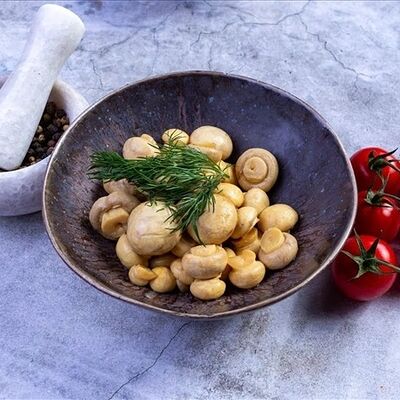 Шампиньоны маринованные 90г в Грузинская история №1 по цене 380 ₽