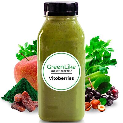 Смузи Vitoberries в Green like по цене 350 ₽