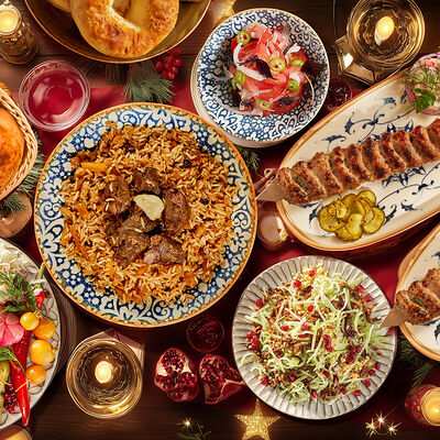 Сет Новогодний №3 в Урюк по цене 10500 ₽