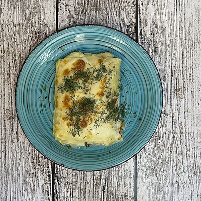 Каннеллони с куриной грудкой в Луна Рыба по цене 615 ₽