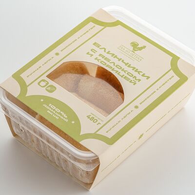 Блинчики с яблоком в Уха из петуха по цене 19 р.