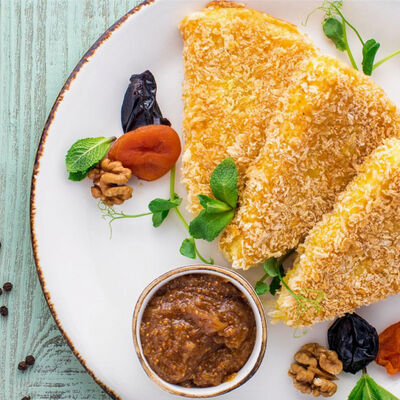 Сулугуни жаренный в сухарях в Кавказ по цене 405