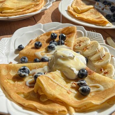 Блины «настроение на целый день» в Mosdesserts по цене 590 ₽