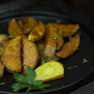 Картофель по-деревенскив Уголок вкуса по цене 190 ₽