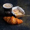 Капучино, сырники, круассан с заварным кремом в Буханка по цене 419