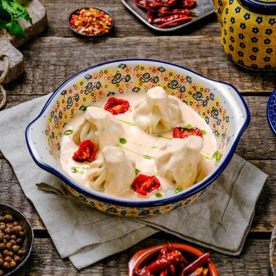 Мини-хинкали с цыпленком в Ресторан-сыроварня Брынза по цене 455