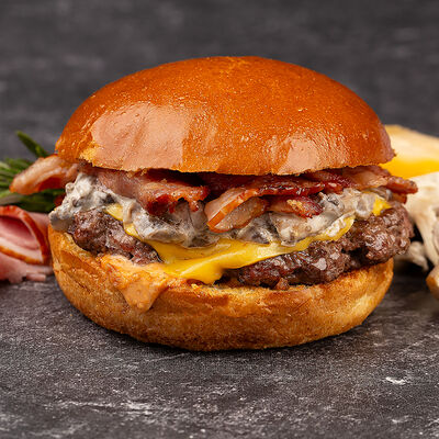 Бургер Грибоедoff в Крылышки & Рёбрышки по цене 728 ₽