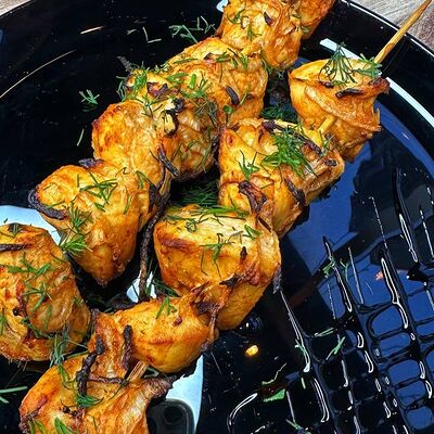 Шашлык куриный на шпажках в Гастропаб Ёж по цене 330 ₽