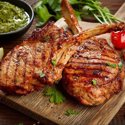 Корейка свиная в На углях по цене 520 ₽