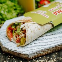 Мясная шаверма оригинал острая в Аль-Карам фастфуд