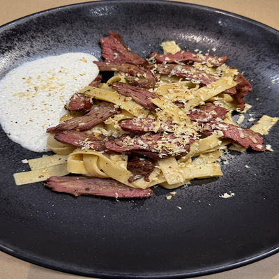 Фетучини крема а манзув Bistro 113 по цене 600 ₽