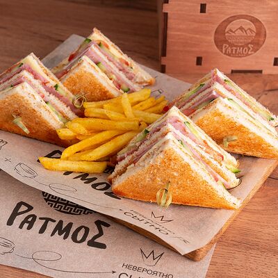 С ветчиной в Patmos по цене 420 ₽