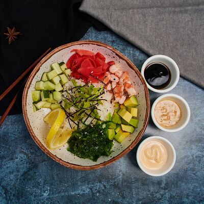 Поке с креветкой в Тайфун по цене 349