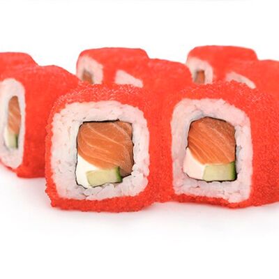 Ролл Калифорния с лососем в Miyaki Sushi по цене 449 ₽