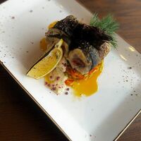 Форель с рататуем из овощей в Бк первый