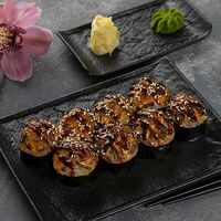 Ролл запечённый с грибами в Суши Well