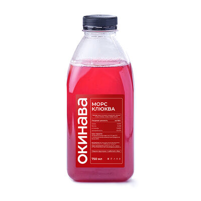 Морс клюквенный 0,75 в Окинава по цене 380 ₽