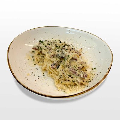 Паста Карбонара мини в CrepeCafe по цене 2850 ₸